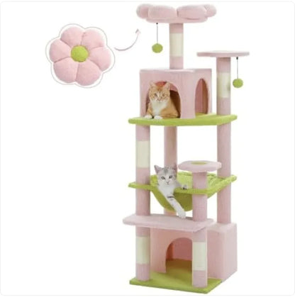 Minimalist Cat Climbing Tree MDF