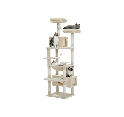 Minimalist Cat Climbing Tree MDF