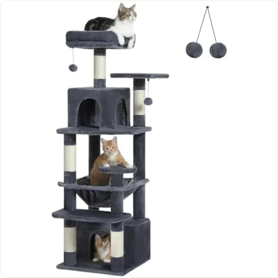 Minimalist Cat Climbing Tree MDF